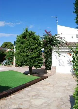 Casa Josep, Urbanizacion Calafat, Zona Residencial, Frente Al Mar, A 5 Mn De La Playa, Wifi Y Aire Acondicionado Villa Exterior photo